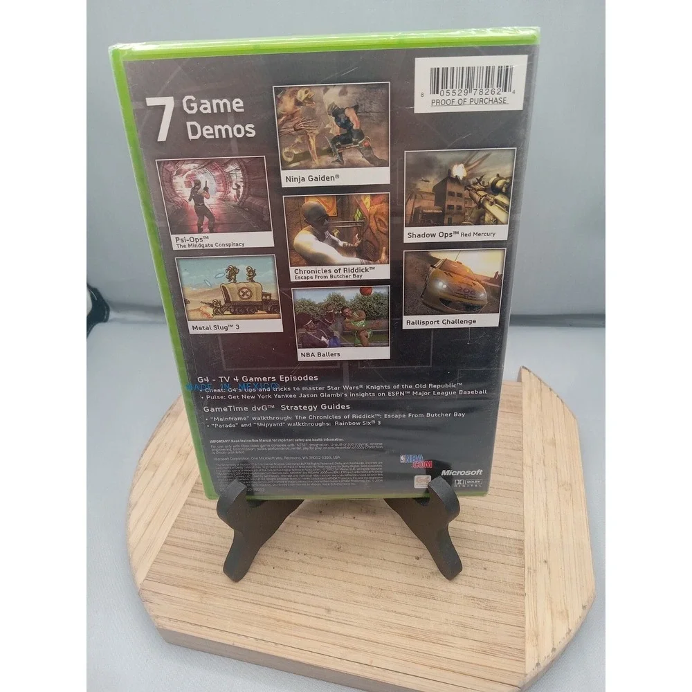 Exhibition: Demo Disc for Xbox -- Vol. 5 (Microsoft Xbox, 2004) NIB SEALED